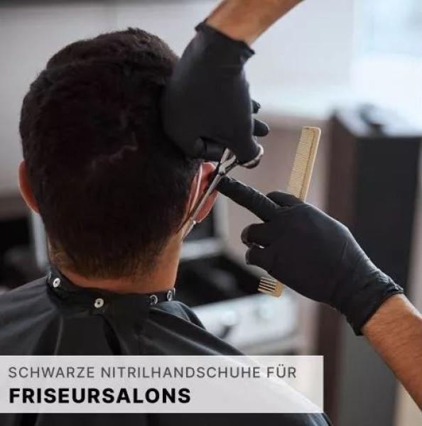 Arnomed Black Midnight Nitrilhandschuhe, 100 Stück​